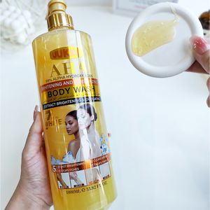 UUKKG Nouveau Gel <span class=keywords><strong>Douche</strong></span> Nettoyant en Profondeur et Clarifiant en Gros, Gel Lavant Corporel au Collagène pour Éclaircir les Taches Sombres et les Jointures, Gel <span class=keywords><strong>Douche</strong></span> Blanchissant - Product Image 4