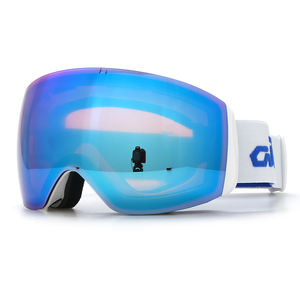 Masque de <span class=keywords><strong>ski</strong></span> polarisé anti-buée pour lunettes de vue (OTG) – Lunettes de sécurité pour snowboard et <span class=keywords><strong>ski</strong></span> – Verres rouges, bleus, roses, violets - Product Image 1