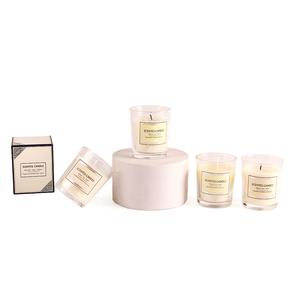 Velas Premium di lusso candele di cera di soia con profumo per la casa e uso per le <span class=keywords><strong>vacanze</strong></span> all'ingrosso profumo di candela di cristallo - Product Image 2