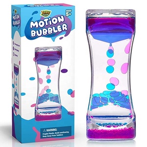 MRB 2024 Nuovo Timer a Bolle Liquide con Doppia Ruota Rotante, Clessidra a Bolle, Giocattolo Sensoriale Visivo Rilassante per Bambini - Product Image 1