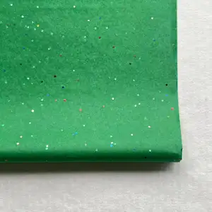 17gsm batu permata hijau 500*700mm batu permata kertas berwarna dekorasi kemasan pembungkus kualitas tinggi kertas tisu berwarna