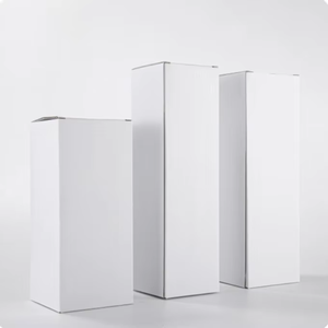 Prix de gros <span class=keywords><strong>Emballage</strong></span> blanc Boîte en papier pliable Boîte cadeau en <span class=keywords><strong>carton</strong></span> <span class=keywords><strong>d</strong></span>égradable <span class=keywords><strong>pour</strong></span> l'<span class=keywords><strong>emballage</strong></span> et l'expédition - Product Image 3