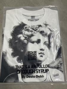 T-shirt da uomo all'<span class=keywords><strong>ingrosso</strong></span> di marca di design con stampa 'THAT'S AWFUL LOT OF COUGH SYRUP', T-shirt personalizzata streetwear da uomo 'COUGH SYRUP' - Product Image 6