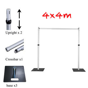 ZJ210601-5 بالجملة متينة المحمولة جدار خلفية الزهور حامل العرض خلفية توسيع أنبوب والستائر حامل للزفاف - Product Image 4