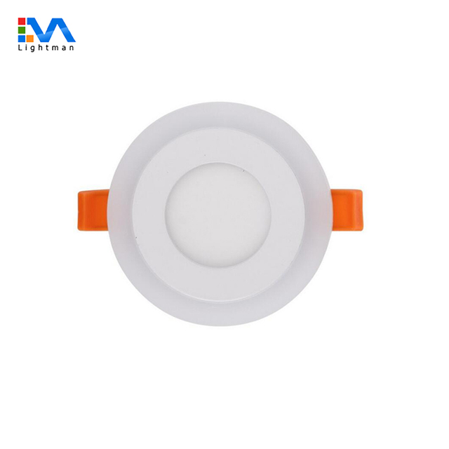 Modern RGB Color Changing LED Panel Ceiling Light Square Shape Surface Recessed Mounted 3+3W 6+3W 12+4W 18+6W Panel for Bedrooms