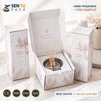 Boîte d'expédition de Noël personnalisée en carton ondulé, boîte cadeau couleur avec logo pour l'expédition e-commerce