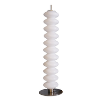 Lampe de sol en verre postmoderne ECOJAS pour usage hôtelier, éclairage LED, salon, chambre, bureau, lampe de table d'angle