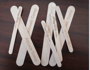 Usine Naturel Plat 150*18*1.6mm <span class=keywords><strong>Spatule</strong></span> À Crème Glacée Dépilatoire Rond Long Bâtons De Bois De Cire - Product Image 6