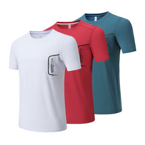 Camiseta de secado rápido para hombre estirable con protección UV para entrenamientos de verano con control de olores - Product Image 2