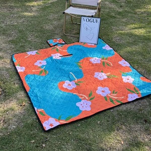 Low MOQ Custom Logo Large Folding Outdoor Moisture-proof <b>Mat</b> Beach Camping <b>Mat</b> <b>Waterproof</b> Lawn Thickened Ultrasonic Picnic <b>Mat</b> - Product Image 3