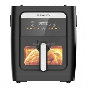 ANWELL Nouvelle Arrivée <span class=keywords><strong>Friteuse</strong></span> à Air Numérique 8,5 L avec Grille Amovible <span class=keywords><strong>2</strong></span>-en-1 et Grande Fenêtre de Visualisation, <span class=keywords><strong>Friteuse</strong></span> Électrique Sans Huile - Product Image 4