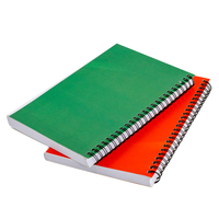 Carnet à spirale A5 de haute qualité de Guangzhou, impression professionnelle pour les étudiants, vente en gros, fabriqué en carton et papier d'art
