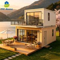 Maison Modulaire Préfabriquée de Luxe Démontable et Pliable pour Habitation, Conteneur 20/40 pieds, Prix