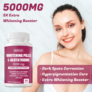 Private Label White ning Haut kapsel produkte L-Glutathion Skin White ning Capsules Gummies - Product Image 3