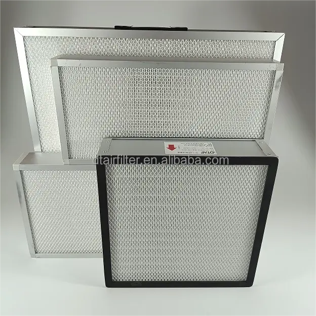 Factory OEM/ODM All Model Aluminum Alloy Box Hepa Filter 0.2 micron air conditioner filter hepa