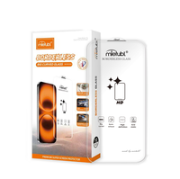 Protection d'écran en verre sans bordure Mietubl Premium 9H Ultra HD anti-statique pour iPhone 13 Pro Max