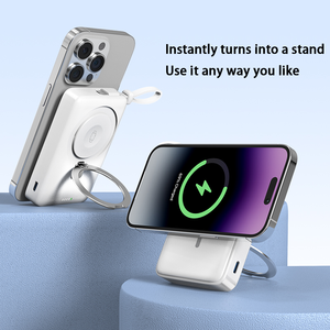 Cargador Inalámbrico Magnético 2 en 1 de 10000 mAh con PD/QC35W, Cable Integrado, Carga Súper Rápida para Múltiples Dispositivos, iPhone y Relojes - Product Image 5