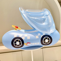 Siège flottant gonflable en PVC pour enfants, voiture de course, avec pare-soleil, anti-UV, bouée de natation pour bébé, jouet aquatique préféré des enfants, vente chaude