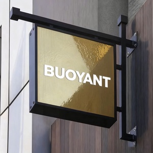 Hot Sale Acrylic <b>LED</b> Lightbox Logo Sign Outdoor Advertising <b>Light</b> <b>Box</b> for Office and Coffee Shop - Product Image 3