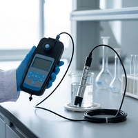 Aquaculture Portable Multi-parameter Water Quality Meter with RS485 ATC pH DO Turbidity Professional Digital Handheld Tester
