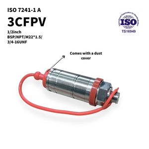 Acoplamiento Rápido Hembra 3CFPV para Maquinaria Agrícola Compatible con Conector RE255758 AL166181 AL200979 - Product Image 1