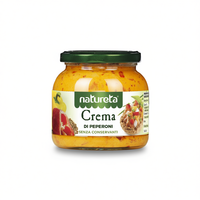 Natureta 290g Sauce Salade Style Italien en Pot Mason 12 Pièces, Piment, Crème, Ail, Ingrédients Premium, Sans Conservateurs, Tomate, Olive