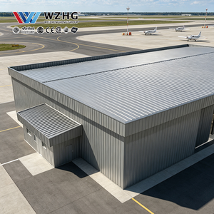 Custom Aircraft Maintenance Hangar Building With <b>Large</b> Span Steel Frame - Product Image 1