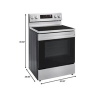 Cuisinière à gaz et à induction autonome avec four, double alimentation, directement de l'usine