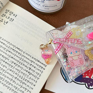 CHENXI Llavero de metal personalizado con mini oso, dijes para auriculares y accesorios decorativos - Product Image 2