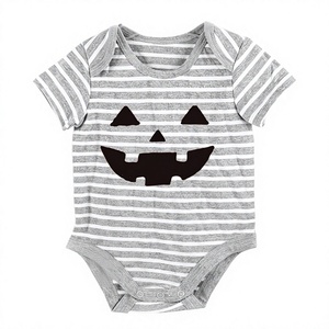 Mono de Bebé con Diseño de Animalitos |   Ropa de Bebé de Algodón Orgánico |   Proveedor OEM de Tirupur |   Body de una pieza para niño pequeño |   Ropa para Niños - Product Image 1