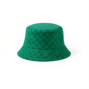 Cappello da Pescatore con Stampa Lettera C, Impermeabile, Reversibile, Unisex, Taglia Unica, Vestibilità Regolare - Product Image 1