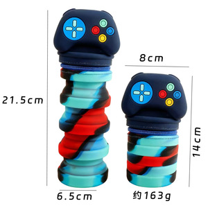 Silicone Gaming <b>Controller</b> Pencil Case 21cm Zipper Closure For School Office Use - Product Image 5