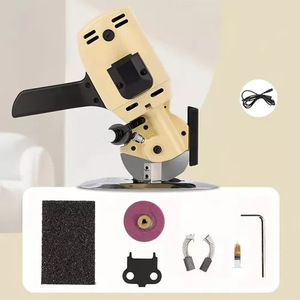 Machine de découpe à lame circulaire Tbone type 100 avec moteur entièrement en cuivre pour la découpe de tissus et de cuir - Product Image 3