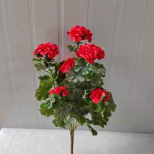 Branche de géranium artificiel sans pot - Product Image 4