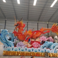 Fournitures de défilé professionnelles pour dragon chinois, défilé de carnaval personnalisé
