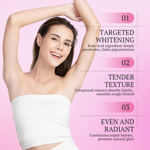 Sérum éclaircissant pour le corps et les aisselles à l'acide kojique KORMESIC Private Label 30ml, crème à la vitamine E, hydratante, éclaircissante, réparatrice, lotion pour le corps - Product Image 3
