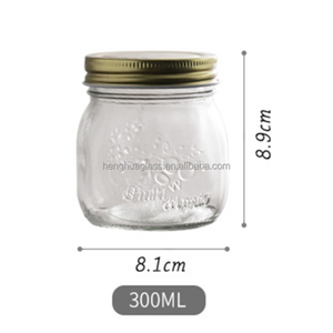 Lọ <span class=keywords><strong>Mason</strong></span> Thủy Tinh Vuông 150Ml 300Ml 500Ml 1000Ml 5Oz <span class=keywords><strong>10Oz</strong></span> 16Oz 32Oz Lọ Thủy Tinh Đóng Hộp Thực Phẩm Mứt Dưa Chua Dập Nổi Có Nắp Kim Loại - Product Image 4
