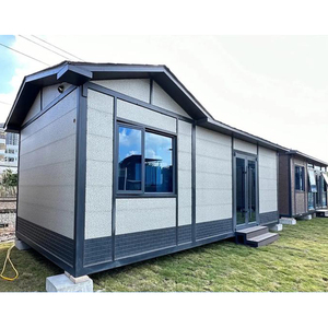 Maison modulaire pliable en conteneur, panneau sandwich préfabriqué, design moderne, maison extérieure prête à l'emploi pour villas avec installation rapide - Product Image 6