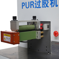 Machine d'application de colle thermofusible électrique OSD-PUR 150 mm de petite taille pour cartons et emballages plastiques à commande automatique
