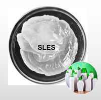 SLES 70% Texapon N70 en pâte à faible irritation, soluble dans l'eau, pH 9.3, durée de conservation de 2 ans, pour les soins cosmétiques des cheveux et de la peau, nettoyage