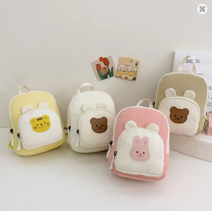 Zainetto per la scuola materna coreano con orsetto dei cartoni animati, regolabile, in nylon, per bambini e bambine, adatto a tutte le stagioni - Product Image 3