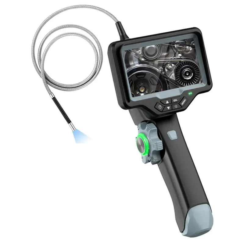 CT40 베스트 셀러 borescope 4mm 검사 borescope 카메라 광섬유 렌즈가 장착 된 HD 품질 관절 비디오 내시경