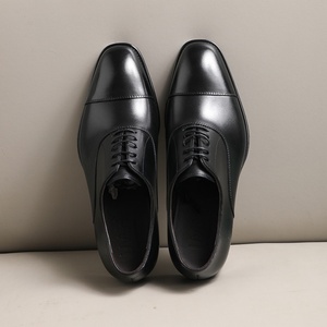 Zapatos Formales de Negocios Estilo Británico para Hombre, Zapatos Formales de Negocios de Cuero Genuino para Hombre, Zapatos de Boda para Hombre - Product Image 3
