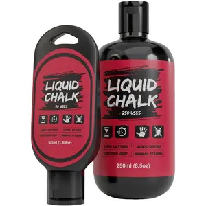 Liquid Chalk. Improve Hand Grip for Gymnastic, Rock Climbing, Weightlifting. Quick-Drying Formula