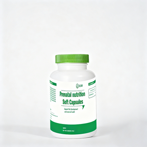 Nutrition prénatale pour adultes en marque privée, vitamine avec acide folique, multivitamines, capsules molles, capsules de santé, 30, 60, 90 capsules molles/flacon - Product Image 1