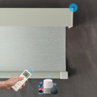 Persianas Enrollables Motorizadas Inteligentes con Control por Aplicación WiFi, Compatibles con Google Alexa, Persianas Eléctricas para Hotel, Instalación Integrada para Uso Diario