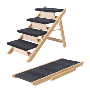 <span class=keywords><strong>Escalier</strong></span> pour animaux de compagnie le plus vendu, en <span class=keywords><strong>bois</strong></span> massif, avec une forte capacité de charge, <span class=keywords><strong>rampe</strong></span> pliable en <span class=keywords><strong>bois</strong></span> durable pour chien, <span class=keywords><strong>escalier</strong></span> pour animaux de compagnie - Product Image 2