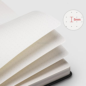 Se Requieren <span class=keywords><strong>Muestras</strong></span> Personalizadas <span class=keywords><strong>para</strong></span> la Evaluación de la Pedido Final: Diario de Cuero Personalizado Naranja con Tapa Dura, 160 g/m², A5, Cosido con Hilo, con Páginas Punteadas - Product Image 4