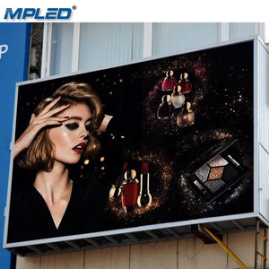 หน้าจอแสดงผล LED กลางแจ้งแบบยืดหยุ่น MPLED P6 P8 ป้ายโฆษณา SMD สีสันสดใส ราคา MG P6 P8 ป้ายโฆษณาดิจิทัลกลางแจ้ง - Product Image 2
