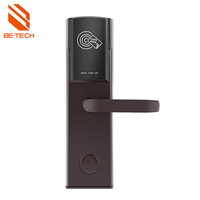 Cerraduras Inteligentes para Hoteles con Llave Mecánica Electrónica, Tarjeta RFID, Software Gratuito, Lector de Tarjetas, Perilla Antirrobo de Alta Seguridad